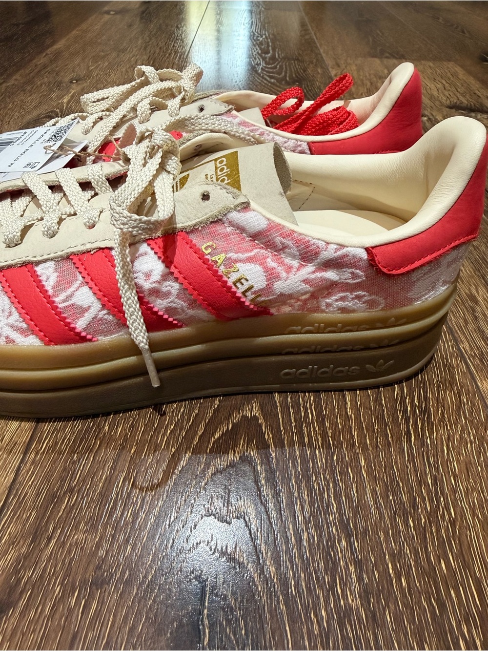 Adidas x Liberty London Gazelle Bold Sneakers - Picture 5 of 7